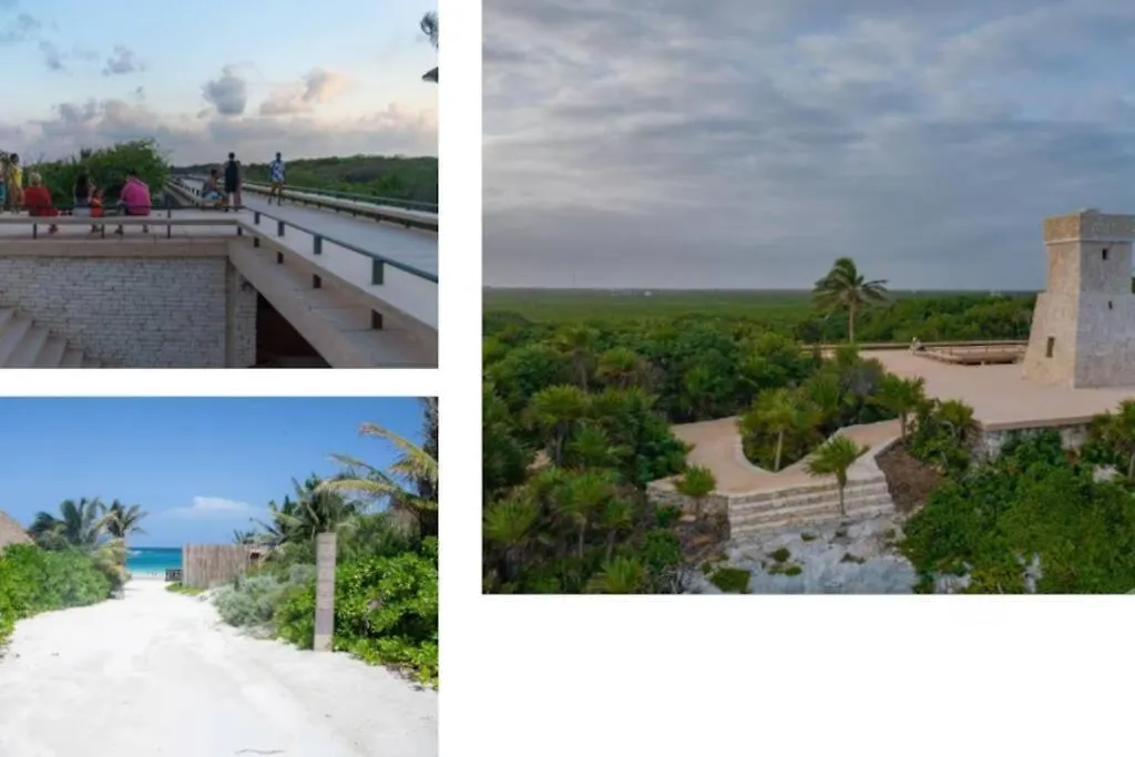 アパート Tanah Vikas Luxury 1Bd In Aldea Zama Beach Access トゥルム