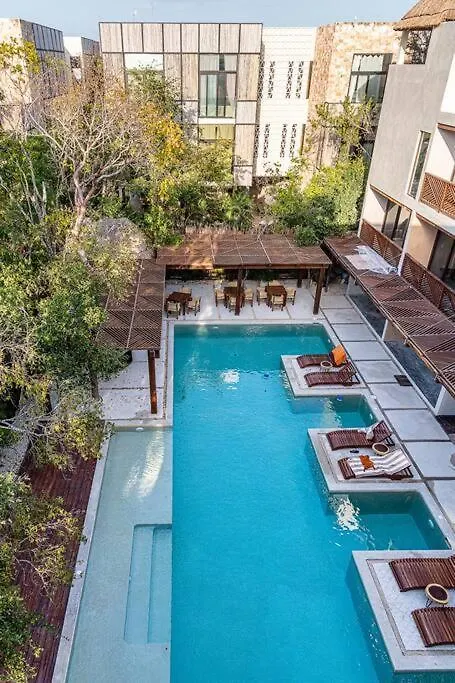 アパート Tanah Vikas Luxury 1Bd In Aldea Zama Beach Access トゥルム